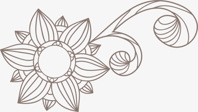 线条花纹