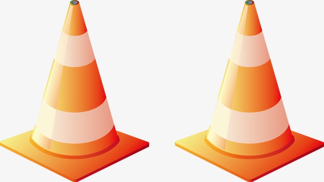 维护路障矢量素材