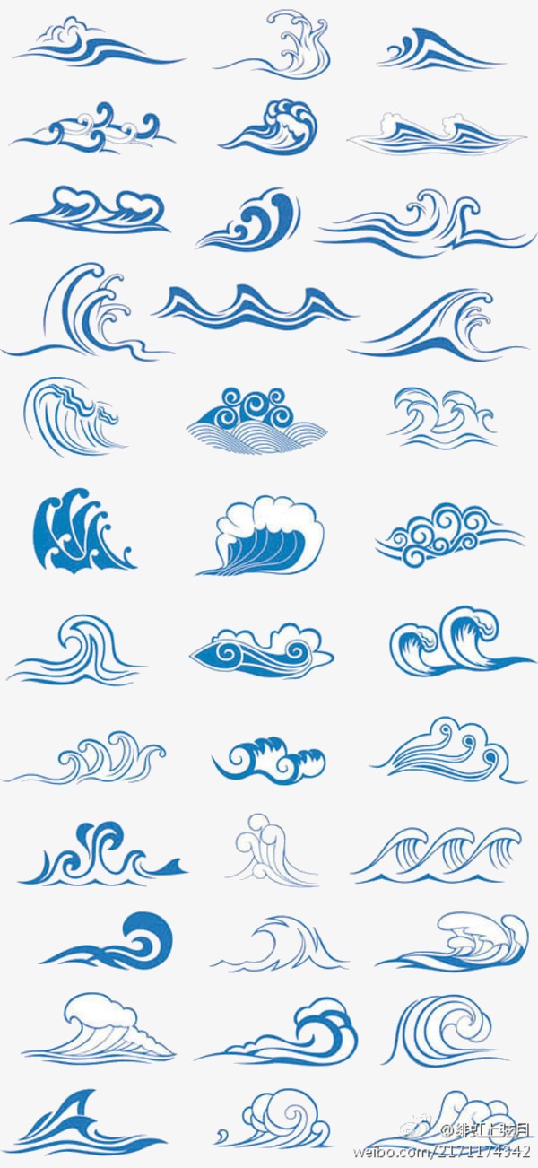 海水浪花_浪花png素材-90设计