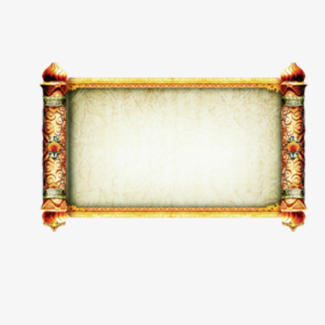 圣旨卷轴_圣旨png素材-90设计
