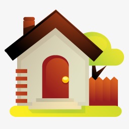 卡通房子_房子png素材-90设计
