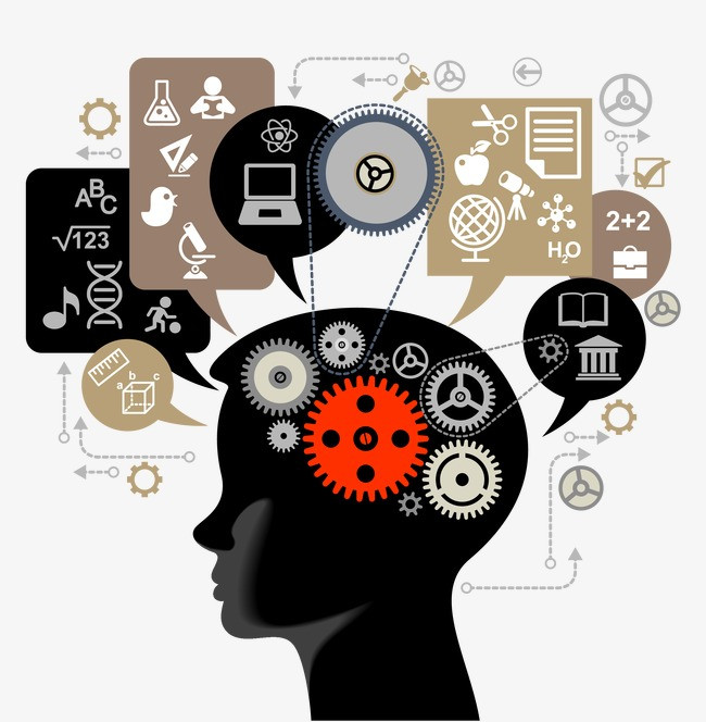 简约商务软件图标ui图形元素设计大脑