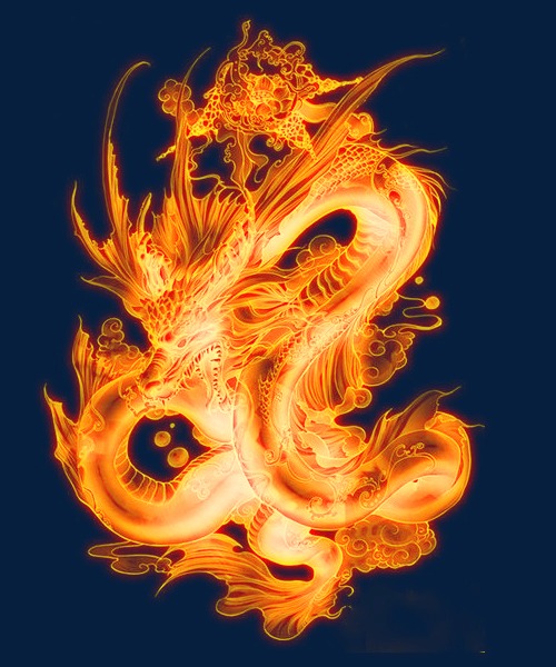 龙纹龙图腾中国神话