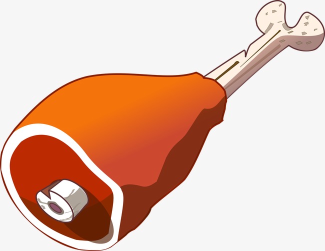 红色火腿肉
