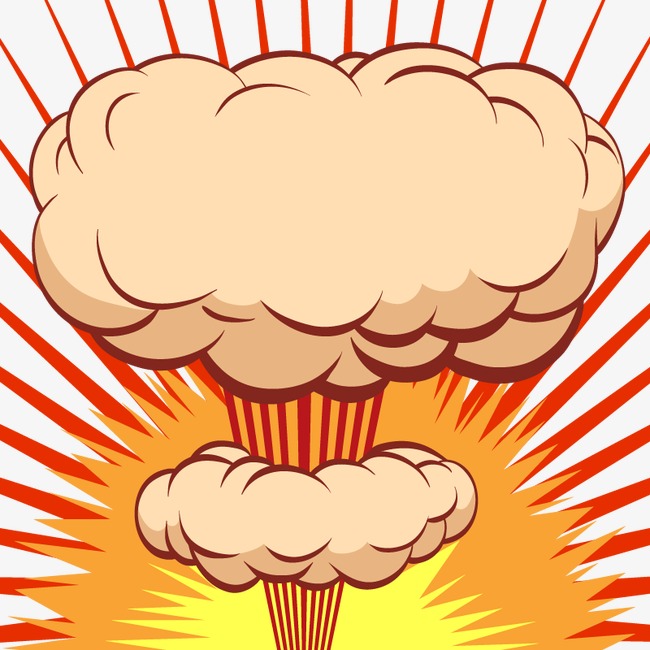 卡通漫画爆炸效果