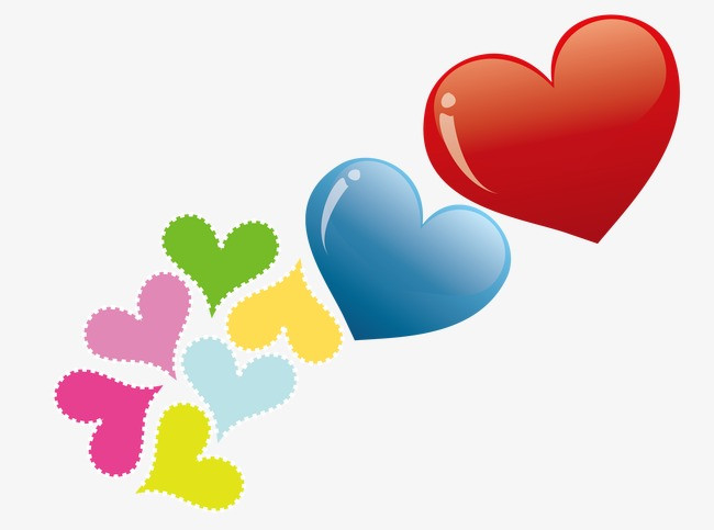 爱心组合素材