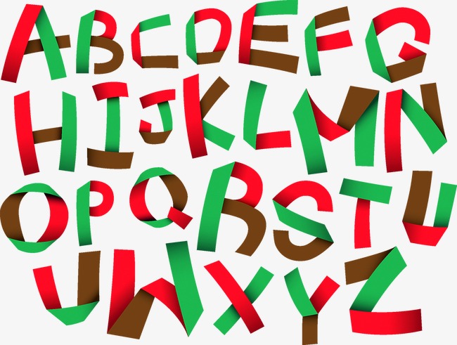 英文字母艺术字