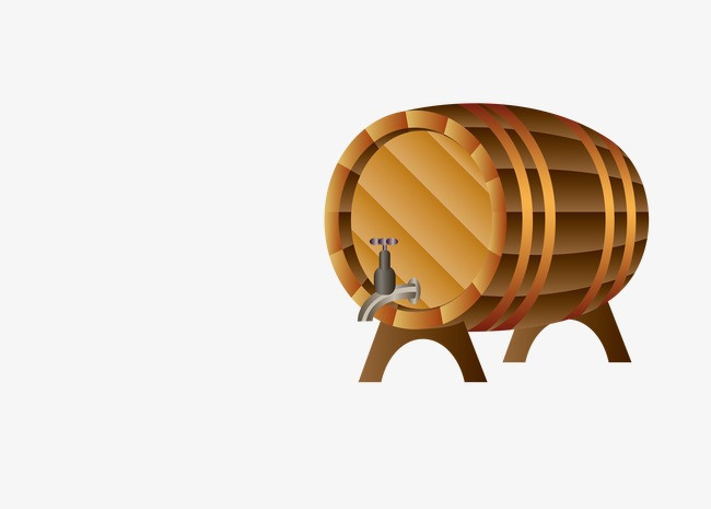 卡通啤酒桶
