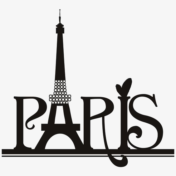 艺术字体下载_巴黎艺术字png素材-90设计