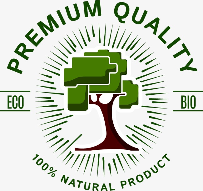 抽象字母小树图案