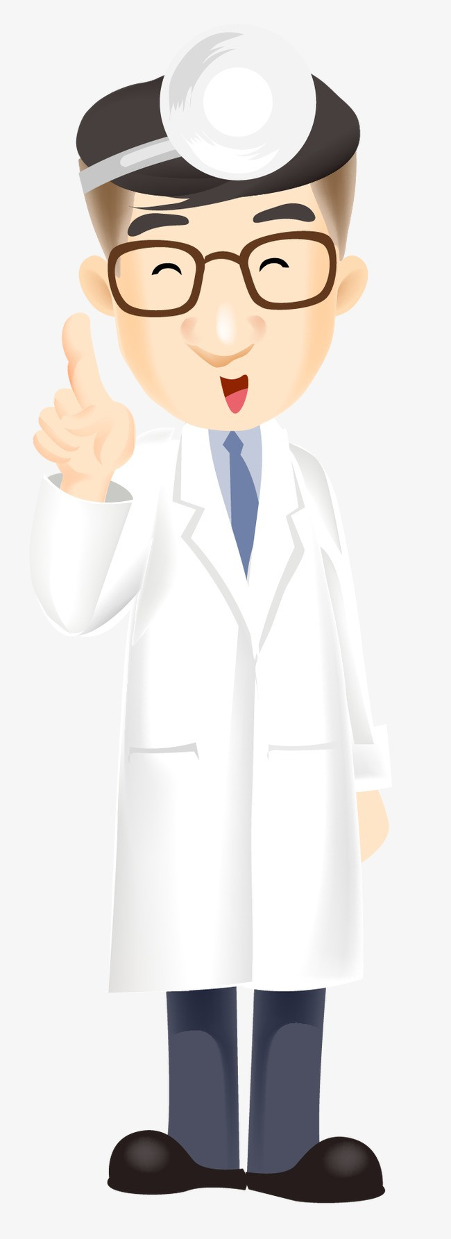 卡通矢量医生png素材-90设计