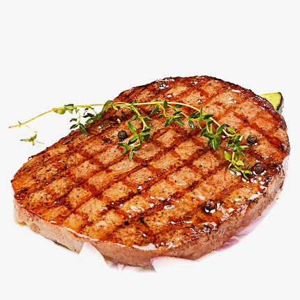 牛排毛笔书法艺术字文字排版图片【免抠元素png】-90设计网