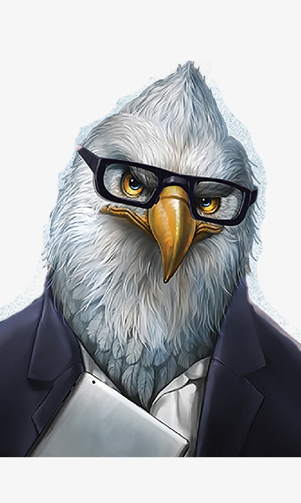 手绘卡通拟人形象瓜子