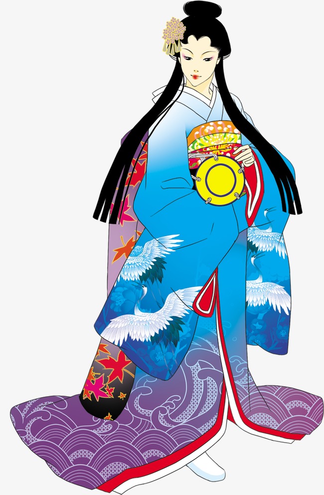 和服【高清装饰元素png素材】-90设计