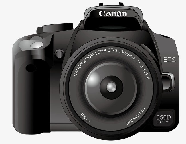 超写实矢量照相机png素材-90设计