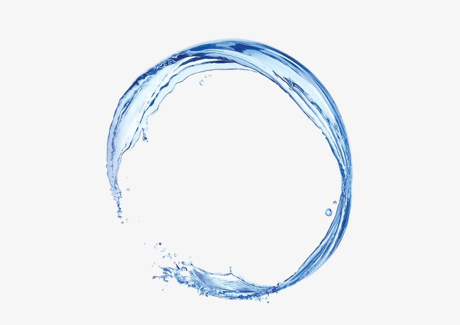 水花泼溅效果水纹水滴效果素材免扣透明高清装饰