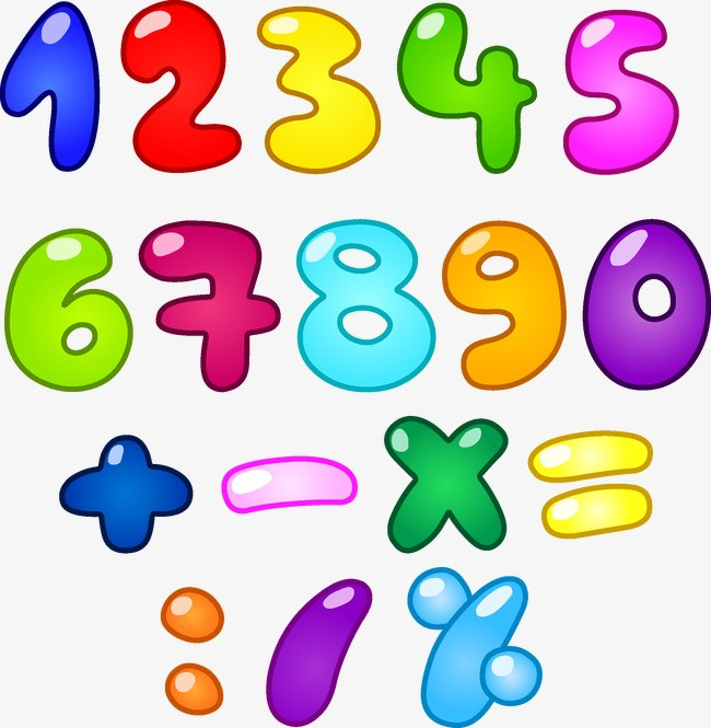 纯金属风格阿拉伯数字立体艺术字体