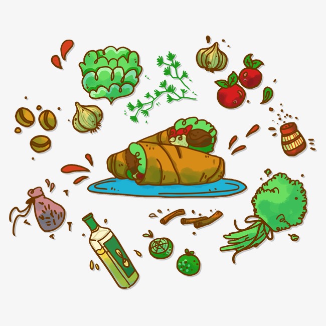 蔬菜卡通_蔬菜png素材-90设计