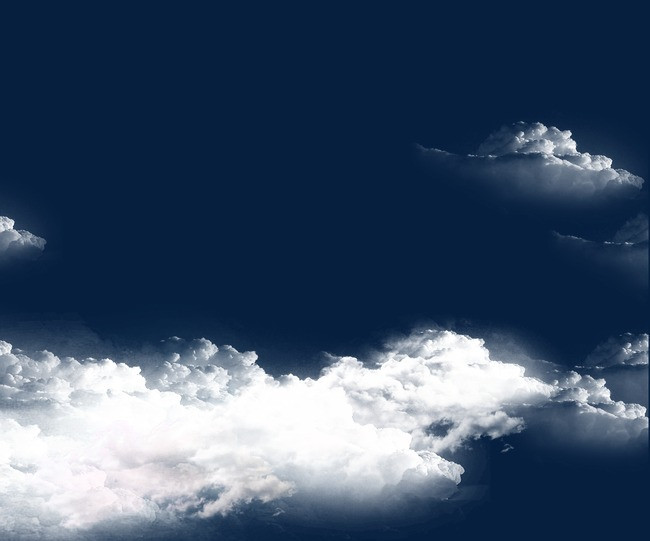 漂浮的云朵png素材-90设计