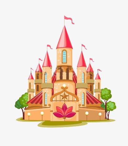 城堡卡通_城堡png素材-90设计