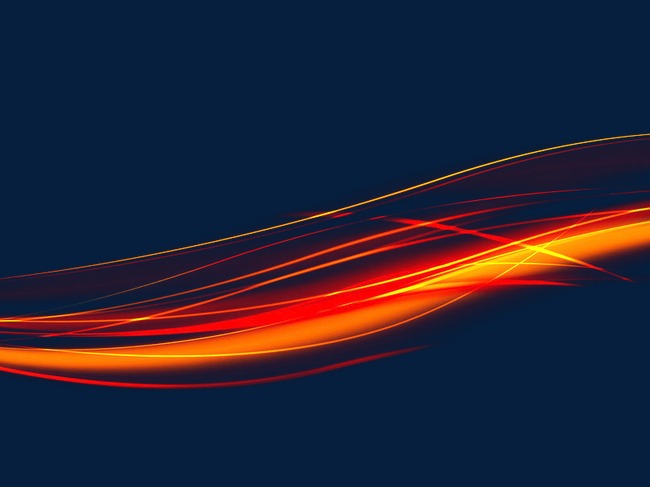 粉红色炫光激光元素