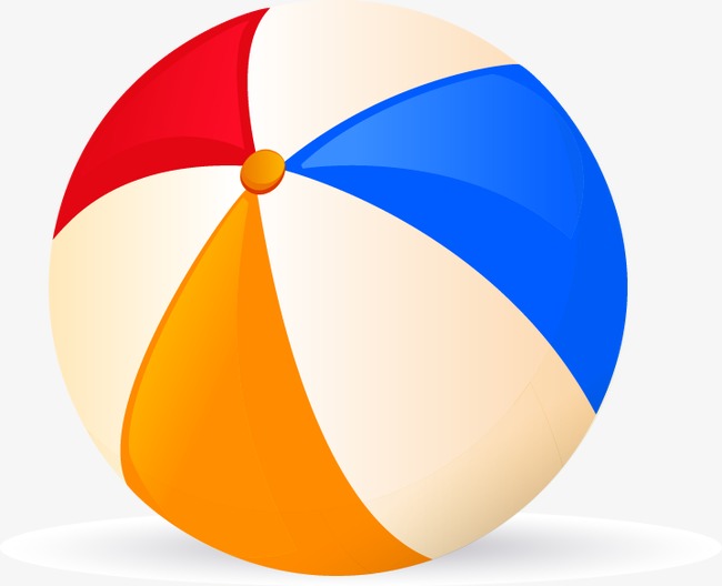 手绘彩色圆球图案