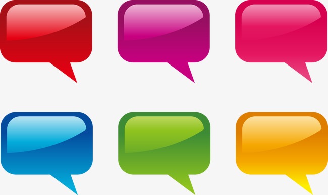 多款精美彩色小对话框