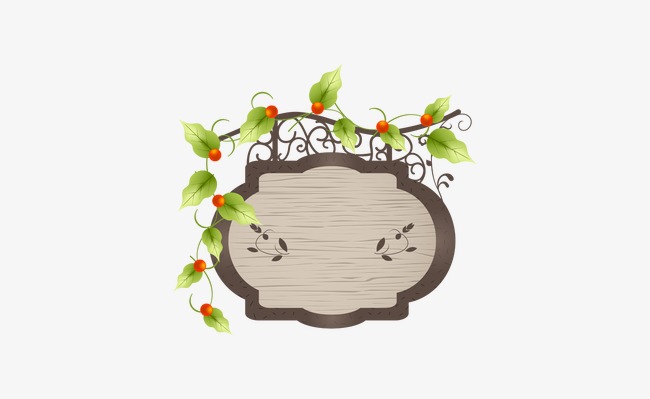 欧式门牌矢量素材