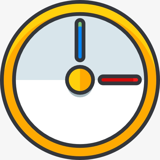 卡通c4d小图标闹钟立体图标免扣