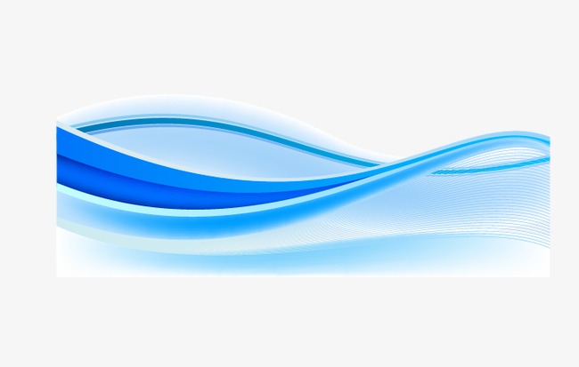 创意蓝色海浪浪花波浪中国风底纹