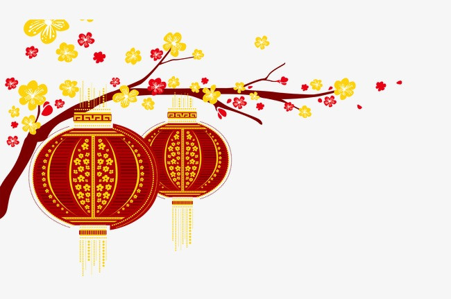 创意有趣节日喜庆吉祥挂饰矢量灯笼