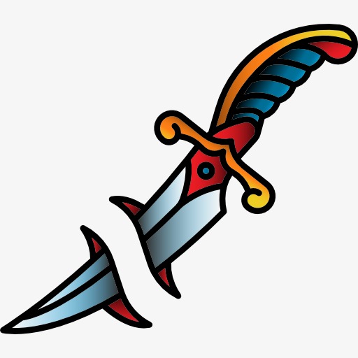 一把精致的匕首