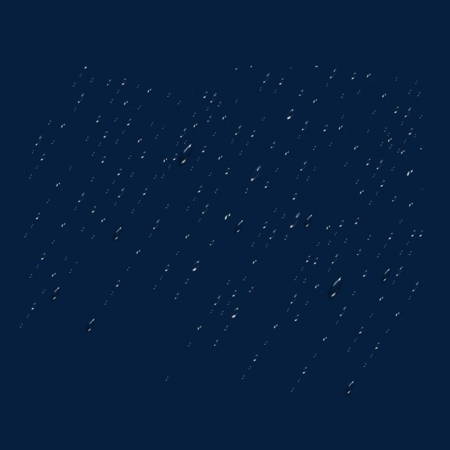 雨滴【高清效果元素png素材】-90设计