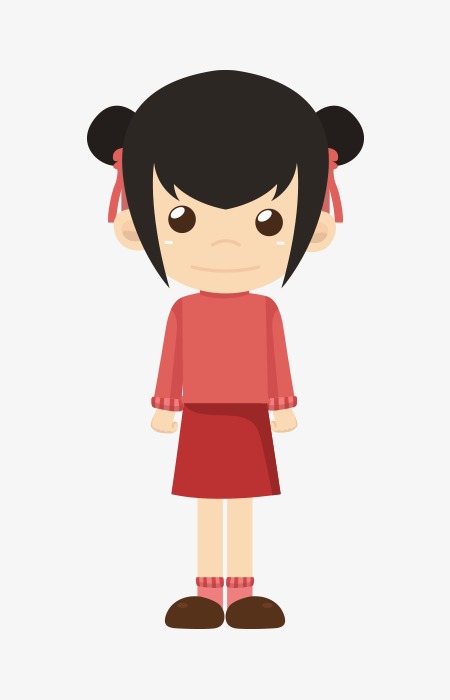 卡通小人娃娃