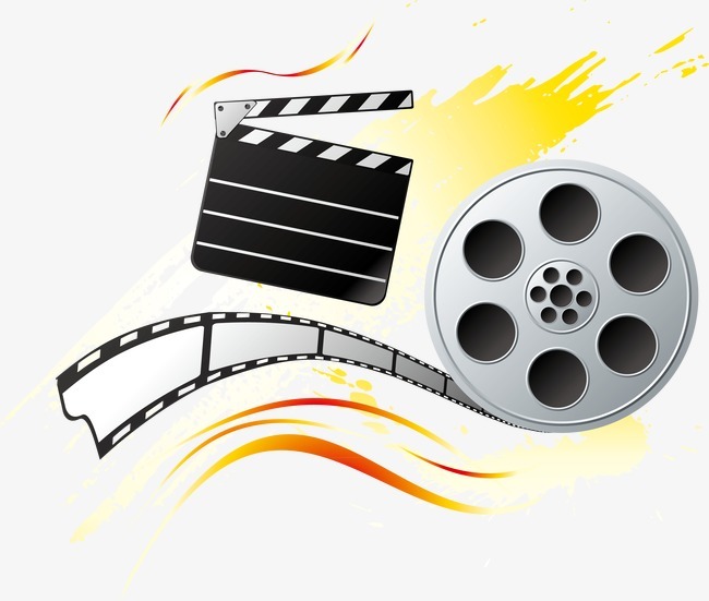 电影胶片黑白胶卷边框【免抠元素png】-90设计网