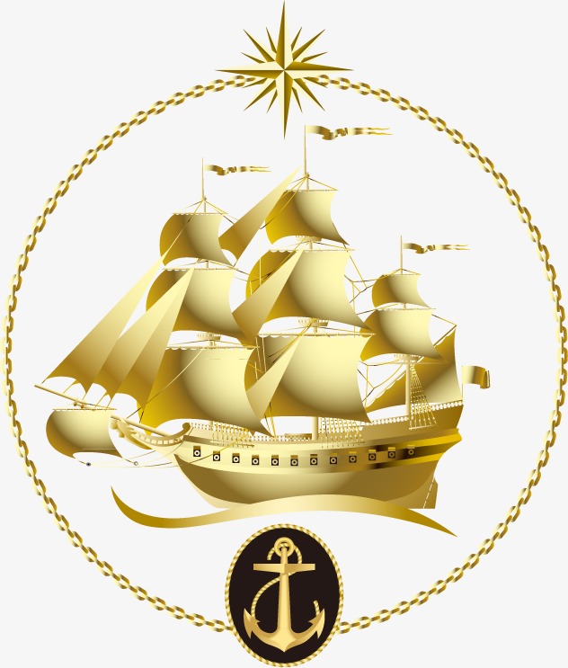 手绘船帆【免抠元素png】-90设计网