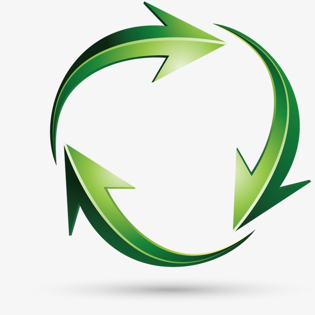 矢量循环箭头png素材-90设计