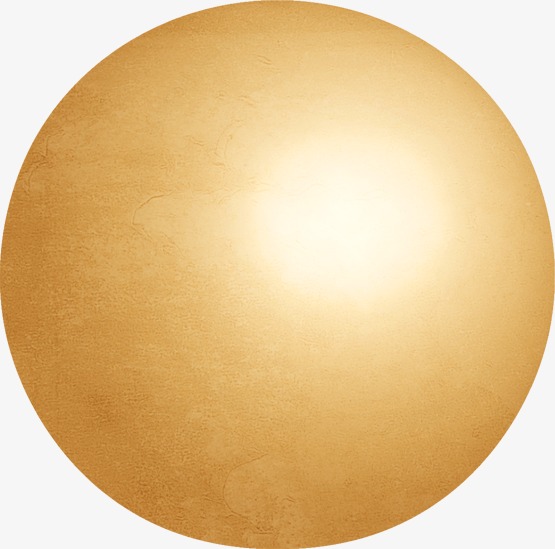 圣诞卡通装饰金色小球漂浮元素 【免抠元素png】-90设计网