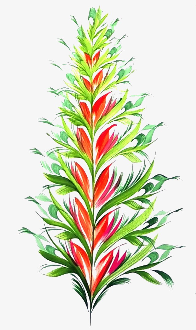 手绘野草【高清png素材】-90设计