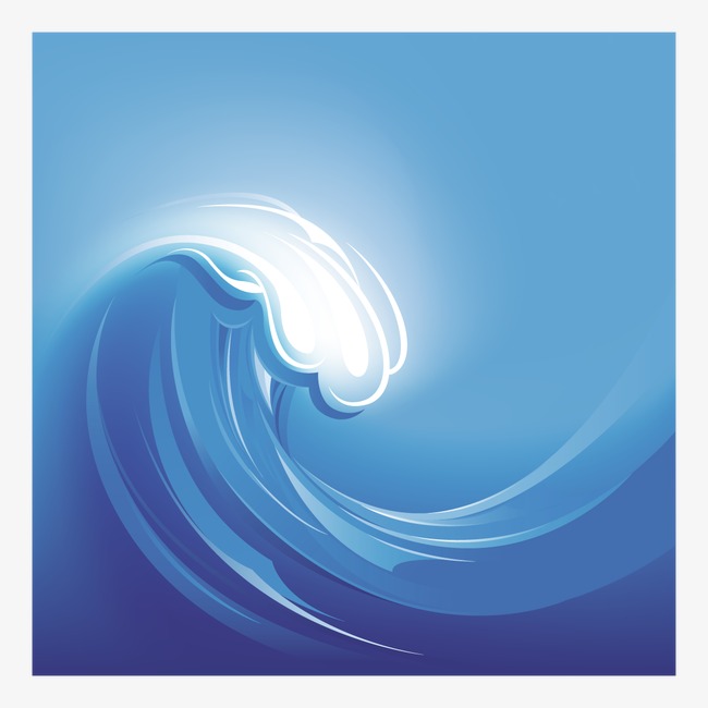 海报背景_海浪背景png素材-90设计