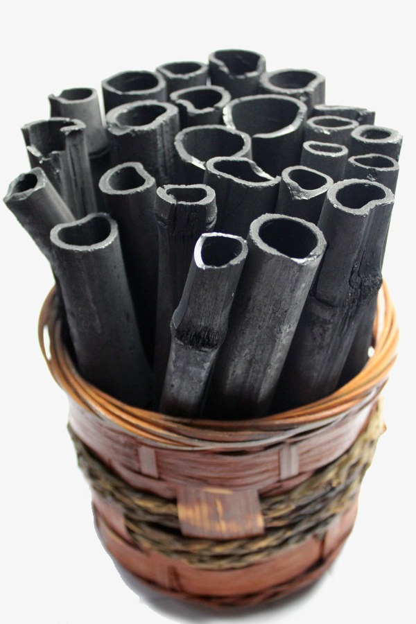 黑色竹炭【高清装饰元素png素材】-90设计