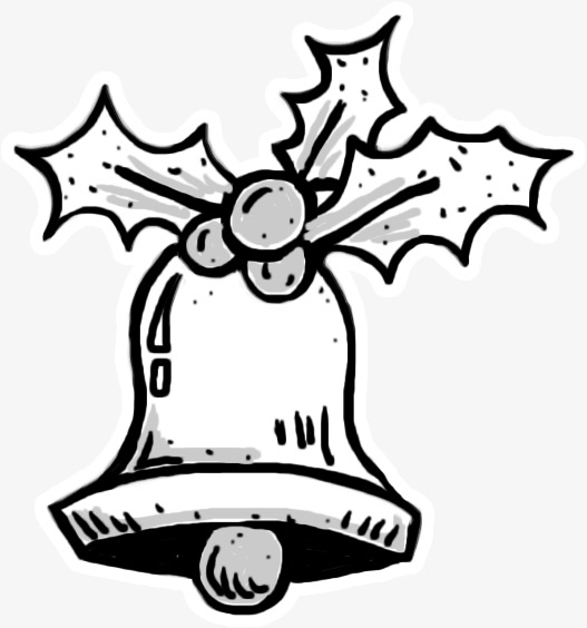 手绘圣诞树插画圣诞节装饰素材元素