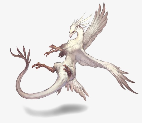 凤凰红色线条底纹古典暗纹免抠装饰元素