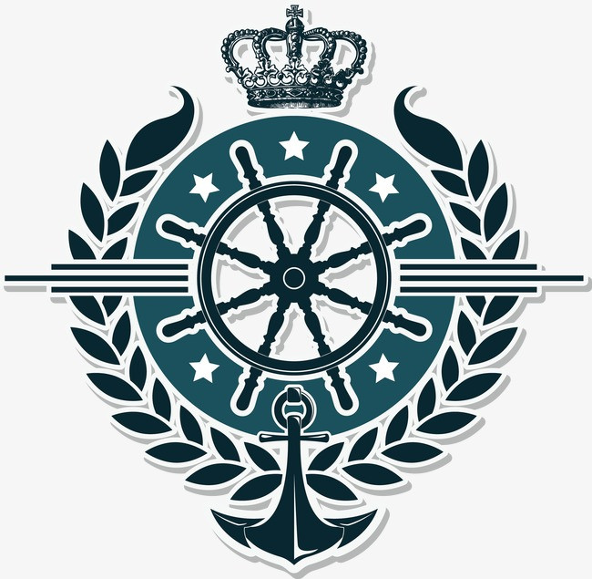 航海帆船渡船插画矢量图