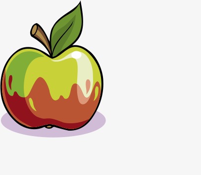 卡通青苹果png素材-90设计