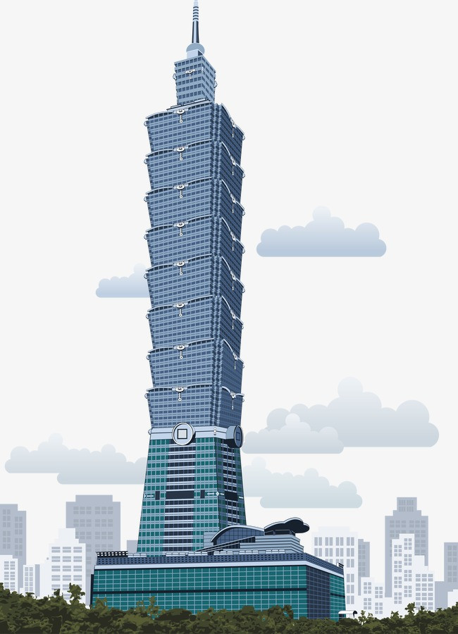 矢量塔png素材-90设计