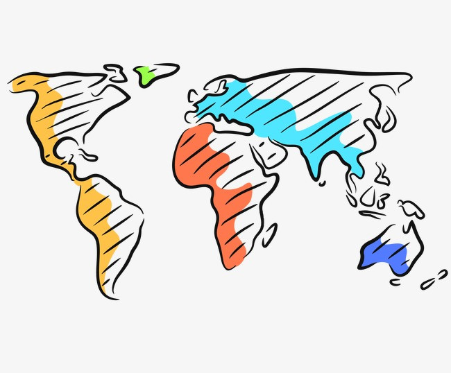 创意世界地图