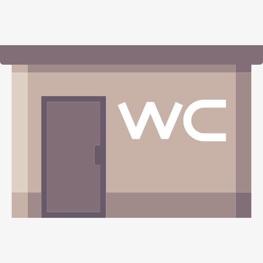 卡通厕所png素材-90设计