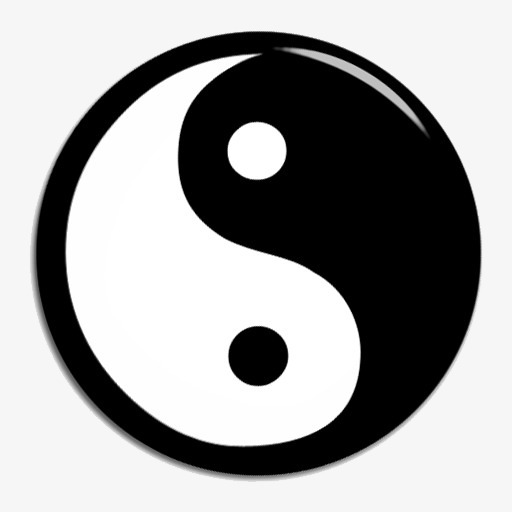八卦红色线条底纹古典暗纹免抠装饰元素