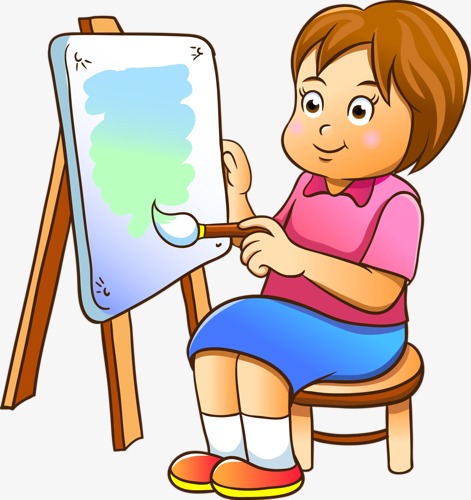 画画